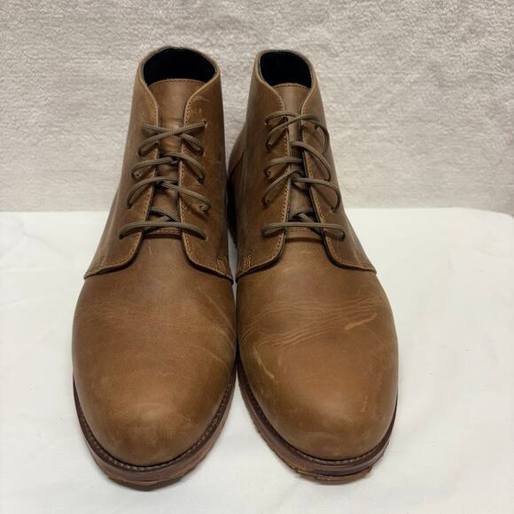 Nisolo Everyday Chukka Brown Leather Boot Men's Size 8.5 - Picture 1 of 14